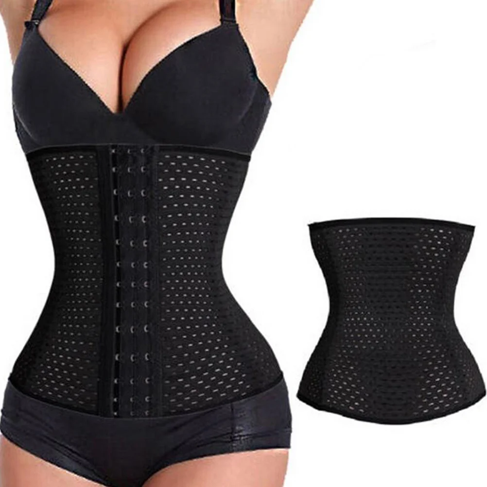 

Women Underbust Corset Waist Shaper Hollow Body Shapewear Belt Slimming Abdomen Support Belt For Gym