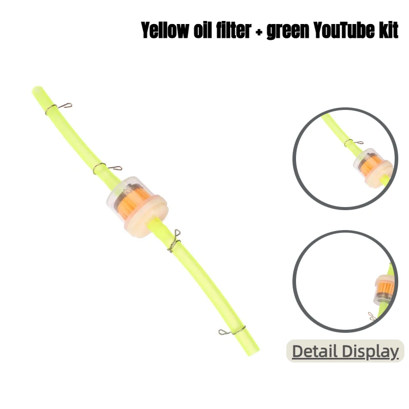 

Scooter Motorcycle Moped Scooter Dirt Bike Universal 6mm ATV Go Kart Fuel Filter Motocross Gasoline Gas Fuel Gasoline Oil Filter