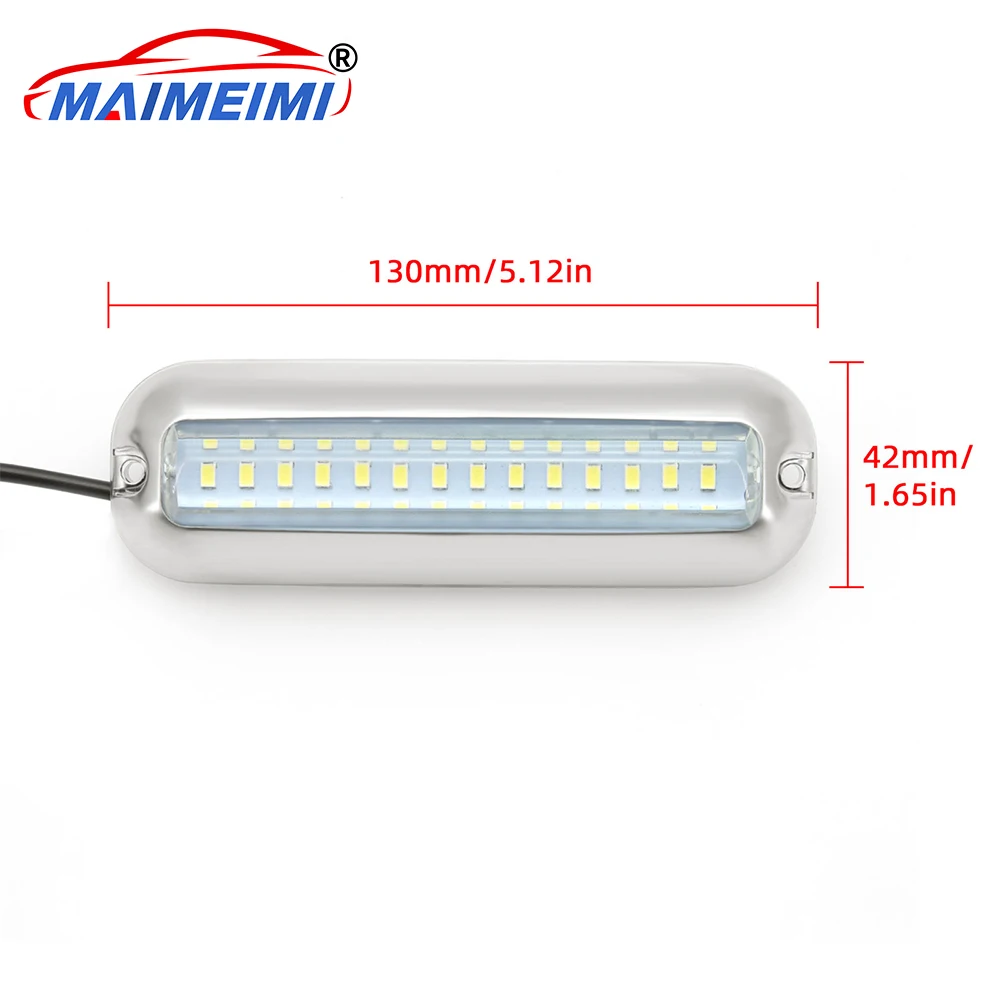 

12V Boat Transom Light Underwater Pontoon Marine Ship Boat Accessories Light Waterproof Marine Light