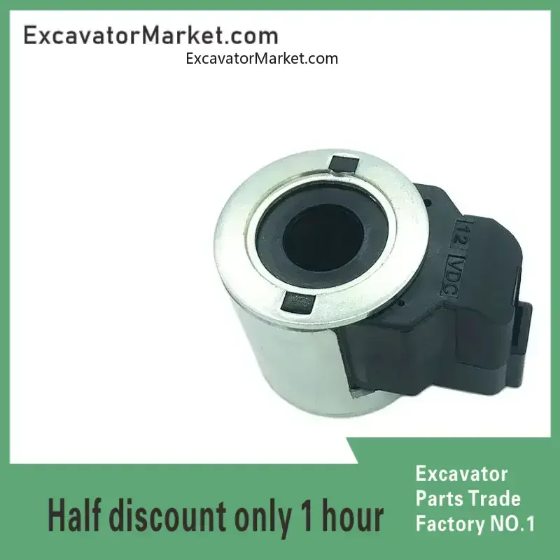 

Excavator Part for E305.5 306 307D 308C 308D Walking Pilot Solenoid Valve Coil Core Fittings High Quality