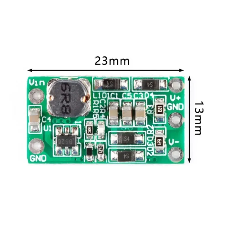 DC-DC Step-Up Positive Voltage Negative Voltage Module DC-DC 3V-14V To 5V 9V 12V 15V 100MA To Positive And Negative Power Supply