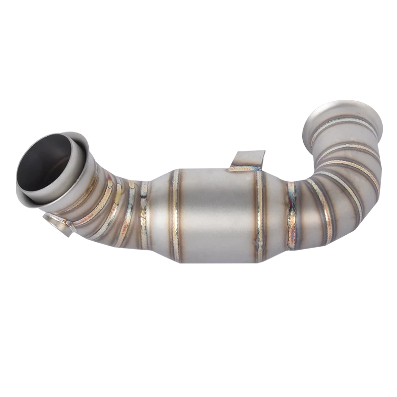 Slip On Motorcycle Exhaust System Escape Muffler Stainless Steel Middle Link Pipe For CFMOTO 800 MTX MT-X800 MTX800 2024 2025