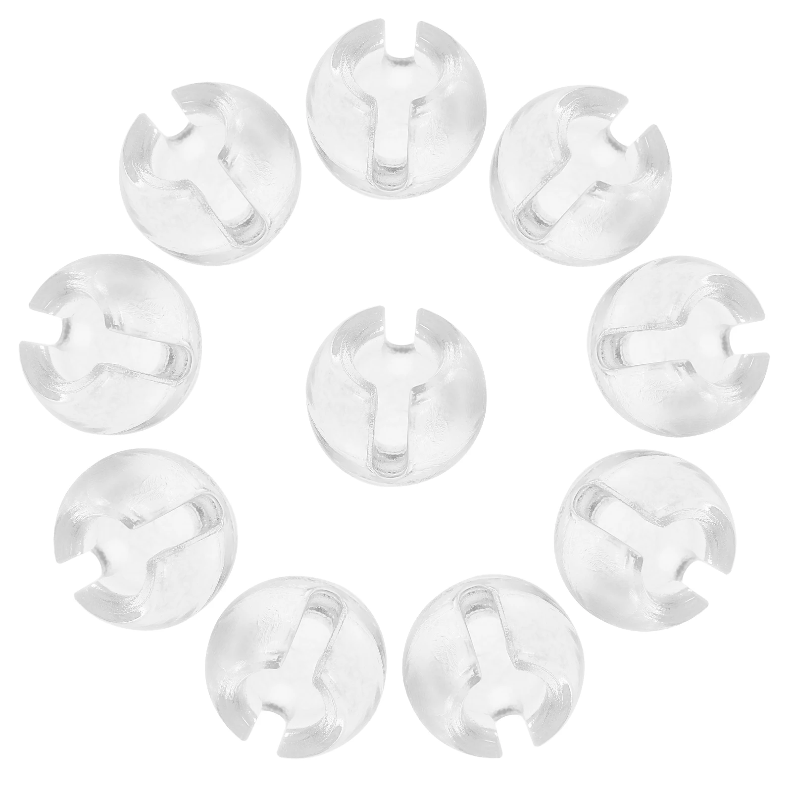 

12Pcs Curtain Bead Chain Stopper Invisible Fixer for Vertical Blinds Repair Beaded Chain Stops Window Shade Accessories