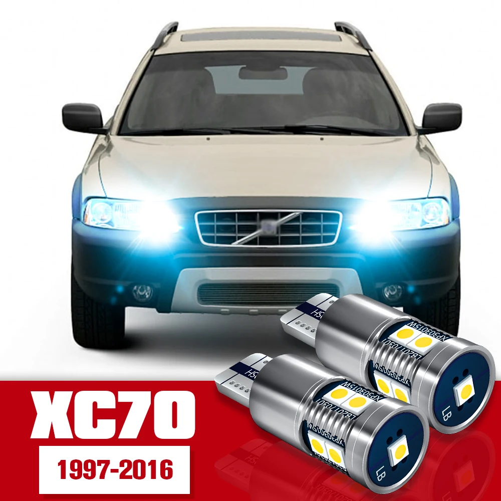 

2pcs LED Accessories Parking Light Bulb Clearance Lamp For Volvo XC70 1997-2016 2005 2006 2007 2008 2009 2010 2011 2012 2013