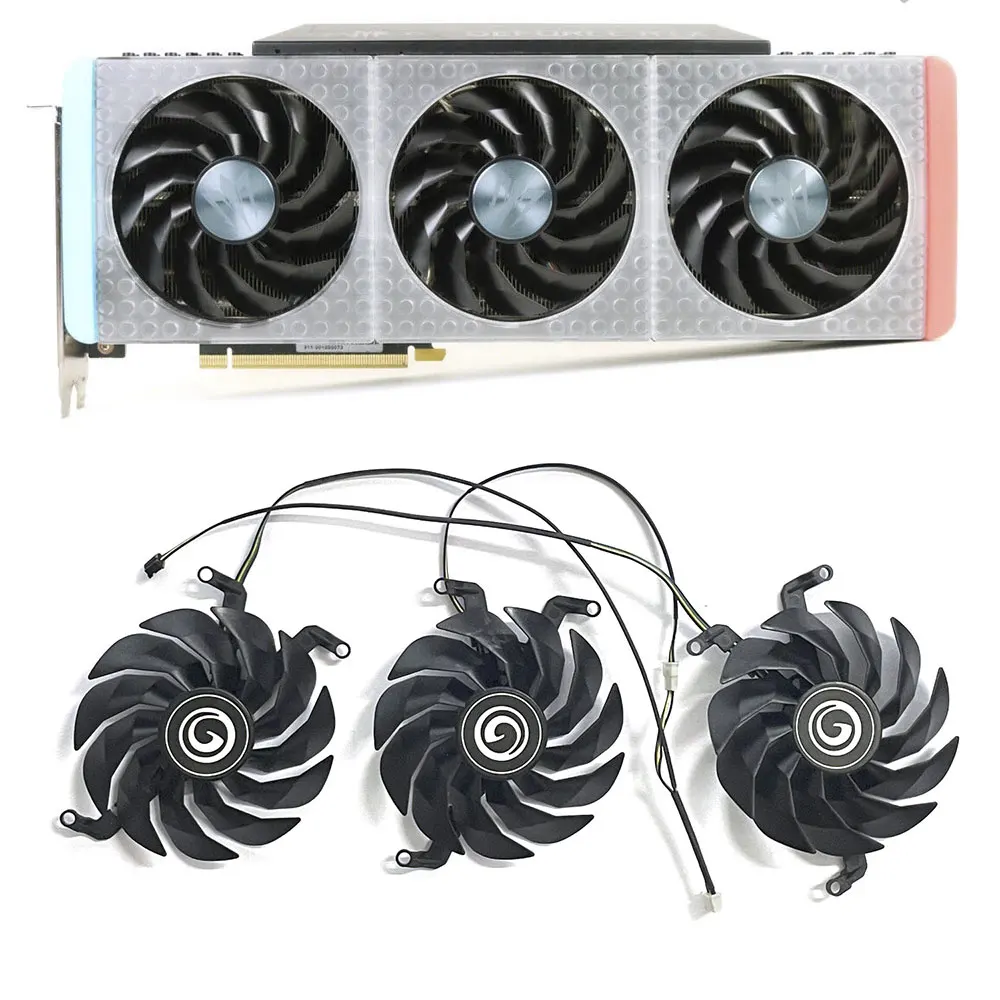 T129215SU DC 12V 0.5A 6PIN 3060TI 3070TI 3080TI GPU Fan for GALAX RTX 3060 3070 3080 Ti 3090 Gamer OC Graphics Card Cooling Fan