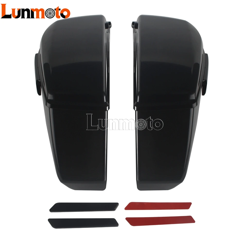 Motorcycle Side Hard Saddlebag Luggage Case ABS Shell For Harley Touring Street Glide Road Glide CVO ST FLTRX 23-2025 FLHXU 2025