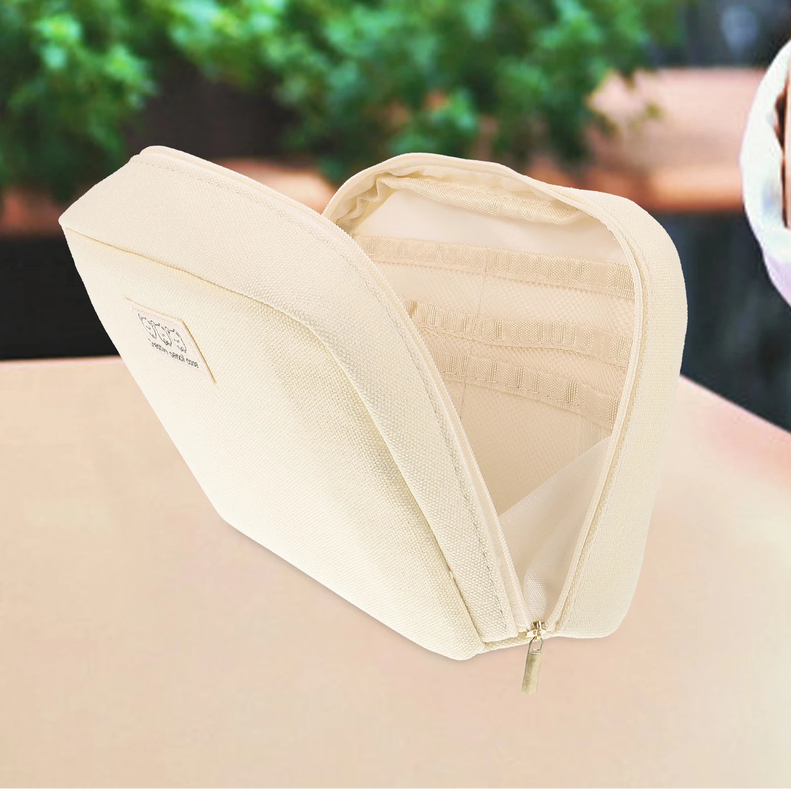 

Multifunctional Large Capacity Pencil Case Portable Makeup Bag Travel Storage Holder Cosmetics Toiletry Organizer Student School