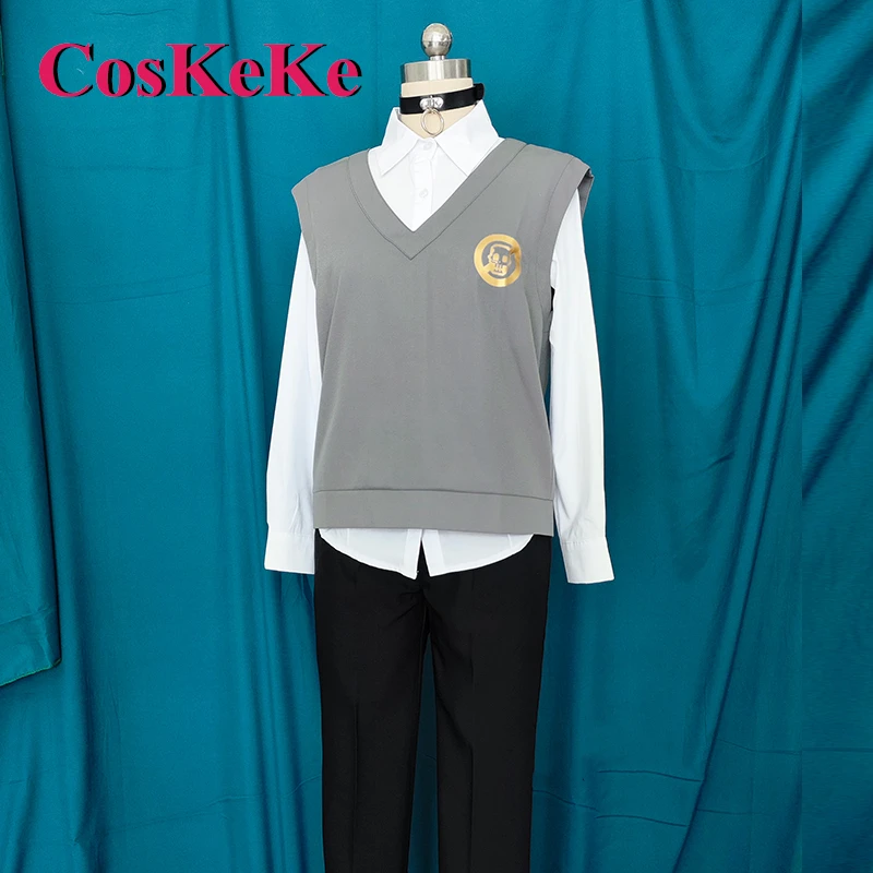 CosKeKe Kanade Izuru Cosplay Costume Hot Anime VTuber Holostars Autumn And Winter Uniform Full Set Daily Wear Role Play Clothing