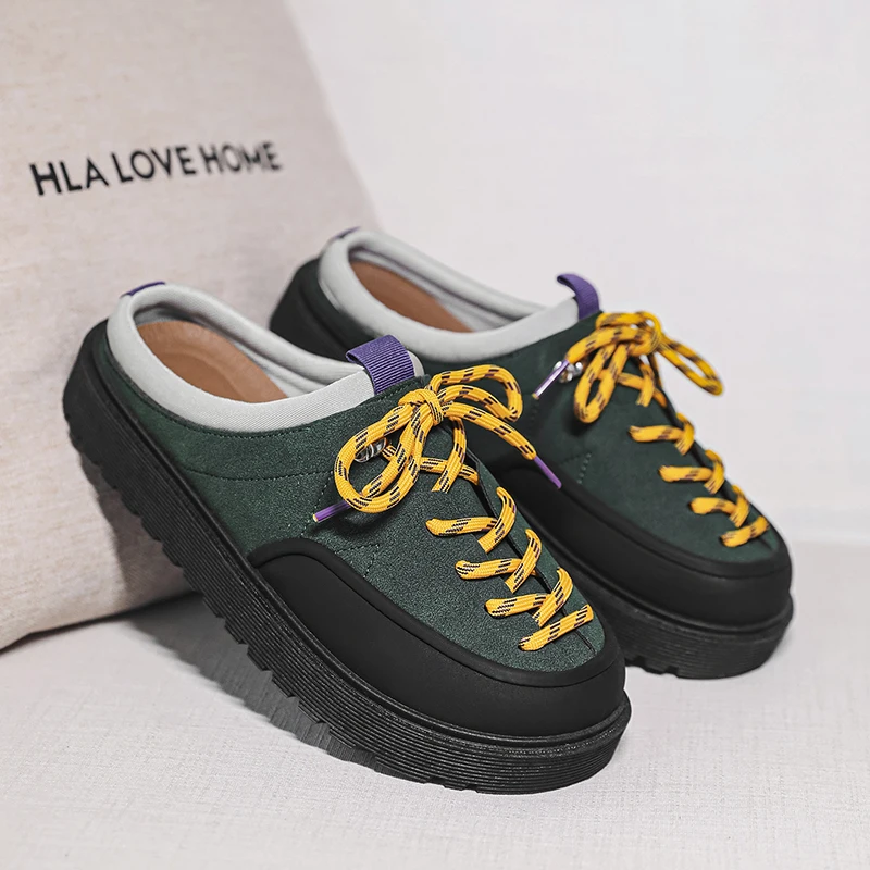 

Men's hiking outdoor casual shoes summer soft sole anti-slip city walking shoes fashion youth comfort sports slip-on slippers