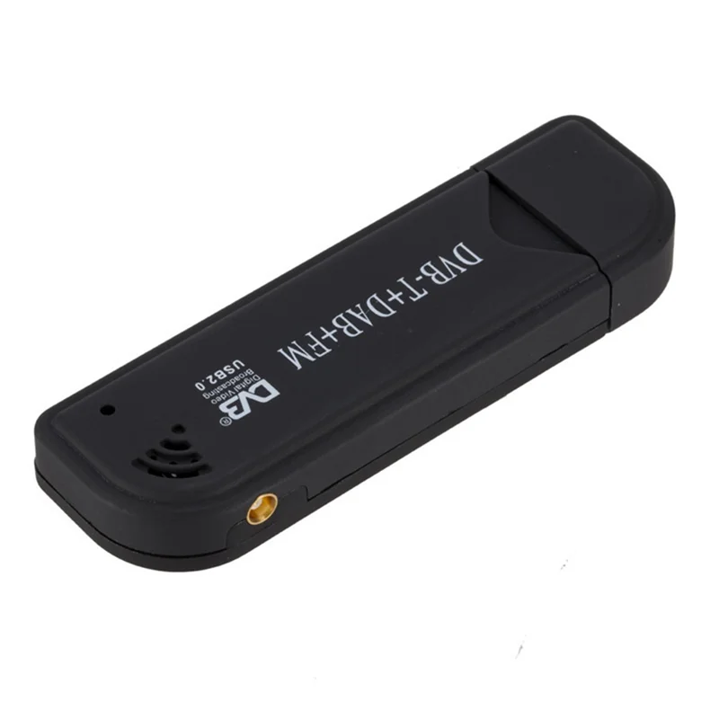 【خفض السعر!】جهاز استقبال DVB-T رقمي USB2.0 عالي الجودة SDR+DAB+FM TV Tuner SDR TV Stick RTL2832U+ FC0012