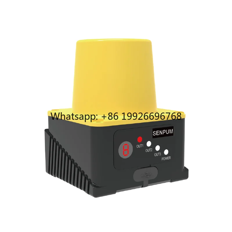 Senpum High Precision AGV Optical Sensors Replacing Keyence Sick Leuze Obstacle Avoidance Laser Scanner for Measuring