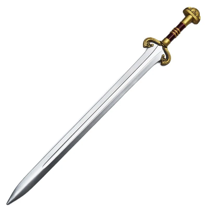 100 cm/33.37in Paardenhoofd Zwaard Katana PU Wapens Game Randapparatuur Model Cosplay Props Praktijk Party Ornamenten Speelgoed Vriendje gift