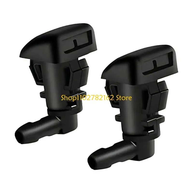 547B 8E5Z17603A Nylon Windshield Washer Nozzle Pair for Car Daily Repair Upkeep Use