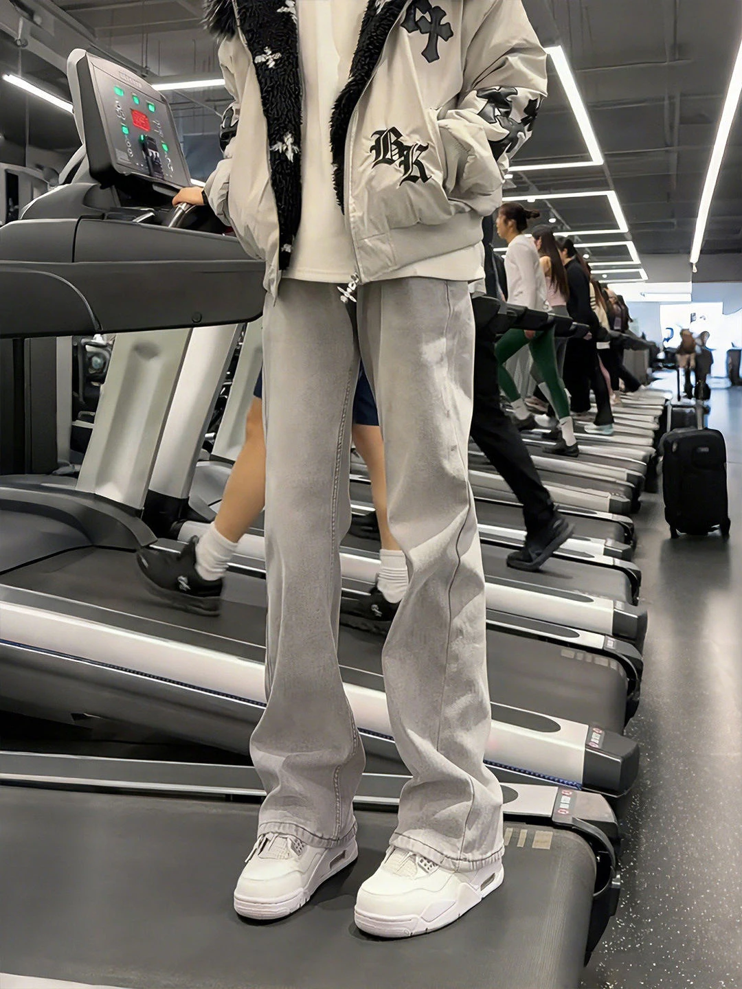 

Мужские расклешенные джинсы CleanFit Slim Knife Pants в американском уличном стиле, весенние, повседневные, из хлопкового денима, молодежные, модные