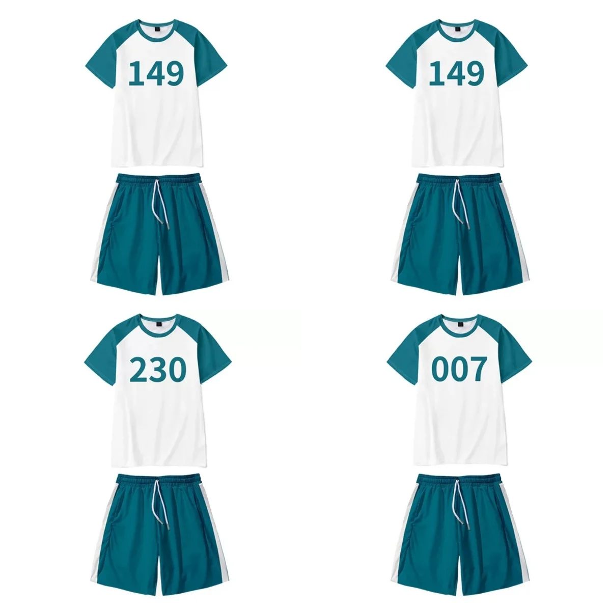 

Digital Fashion 3D Printing T-shirt Summer Hot-selling Quick-drying Sweat-absorbing Sports Men and Women and Children 2025 New