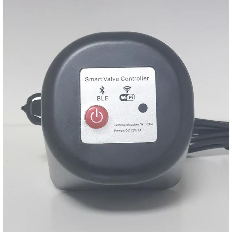 Graffiti WIFI intelligent water valve controller with copper valve, graffiti zigbee water valve controller