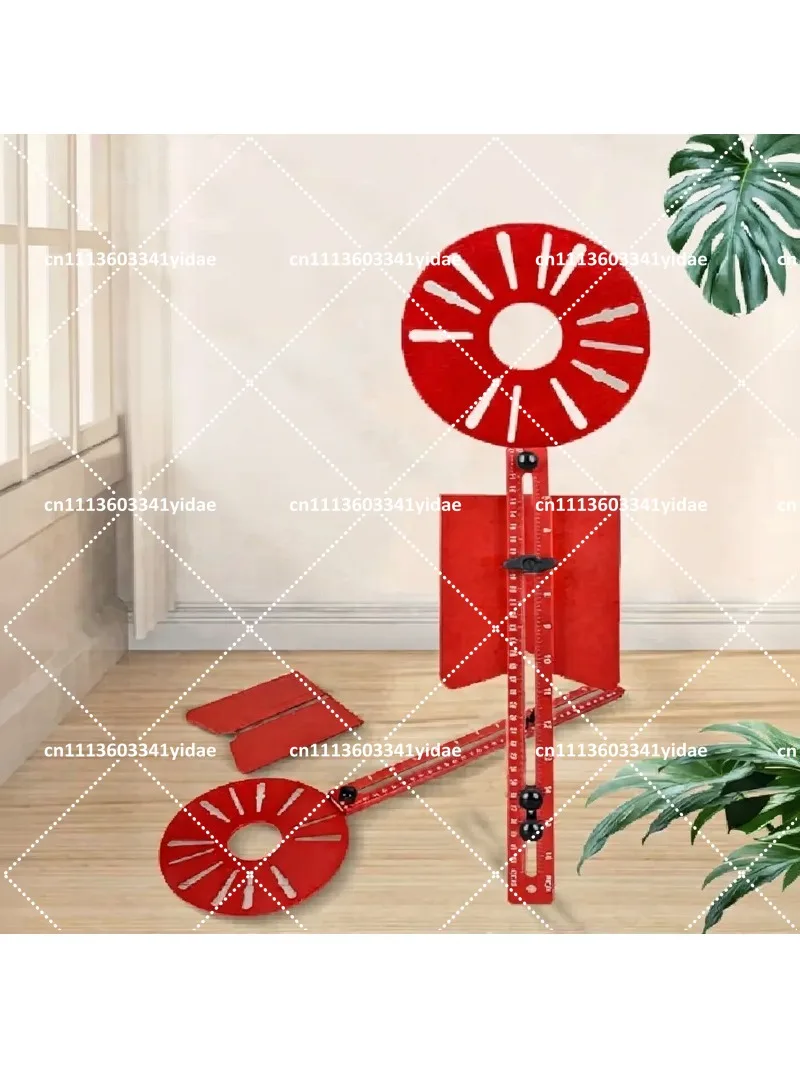 Woodworking Universal Milling Groove Bracket Base Router Circle Cutter Jig for Engraving Machine