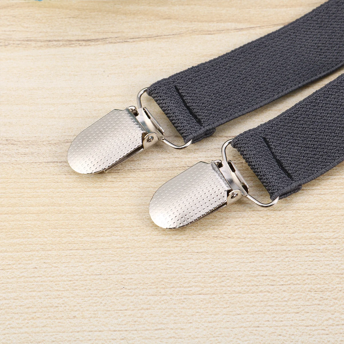 

6Pairs Fixed Buckles Alloy Bed Sheet Anti-Slip Fasteners Sofa Cushion Grippers Elastic Non-Slip Clips Dark Grey Prevent Wrinkle