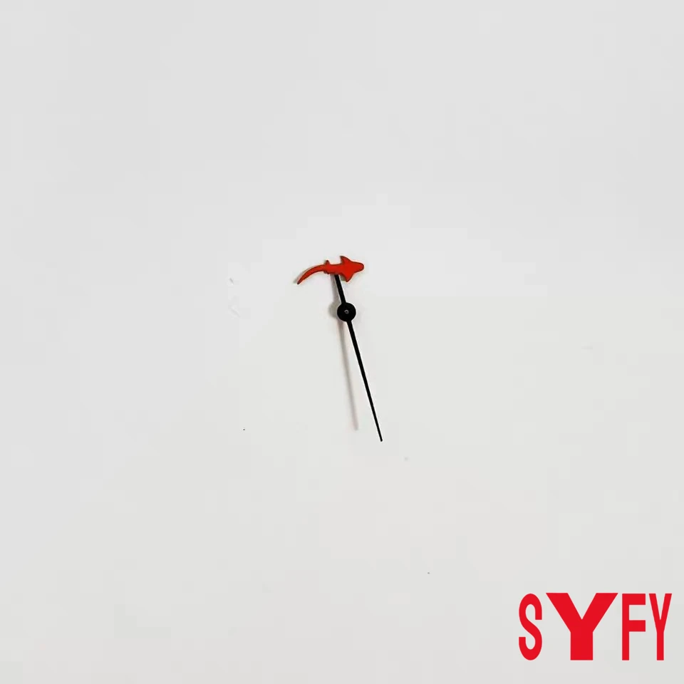 12,5 mm GMT-Zeiger, zweiter Zeiger, Farbe Rot, Grün, Blau, Hai/Meerjungfrau/Schildkröte, passend für NH36 NH35 Uhrwerk, Nadel, Uhrenzubehör