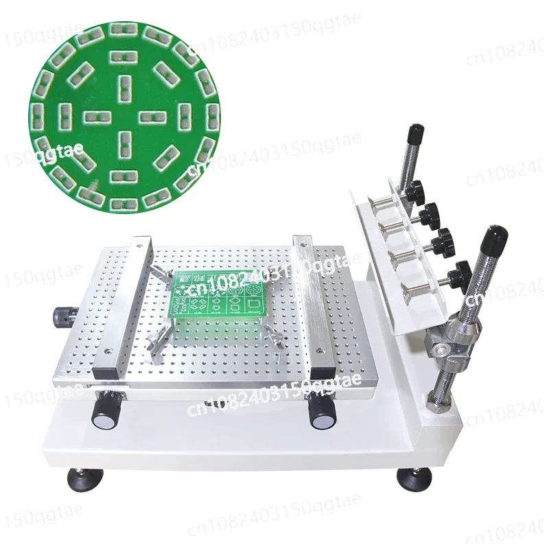 Manual Solder Paste Stencil Printer PCB Screen Printing Machine Circuit Board Solder Paste or Red Glue Printing