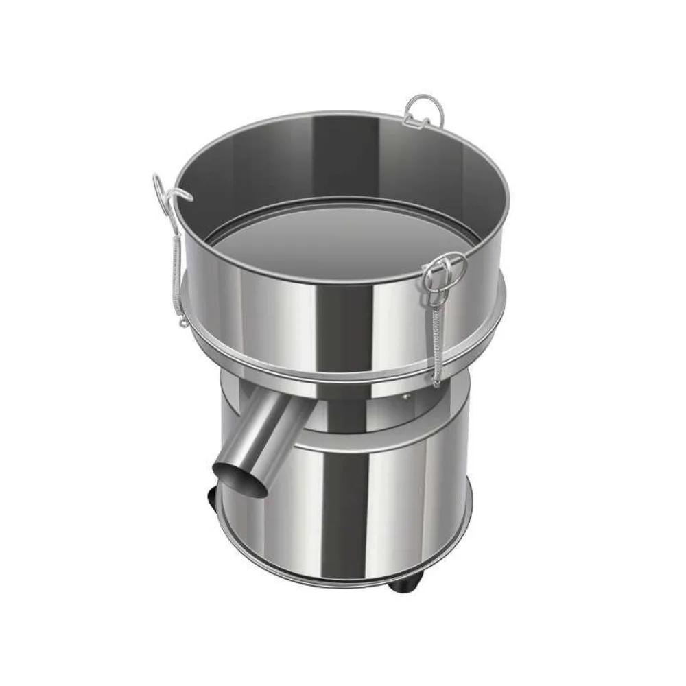 110V Mini Electric Vibrating Screen Powder Vibrating Sieving Machine Lab Sieve Shaker with 20CM Diameter Stainless Steel Sieve B