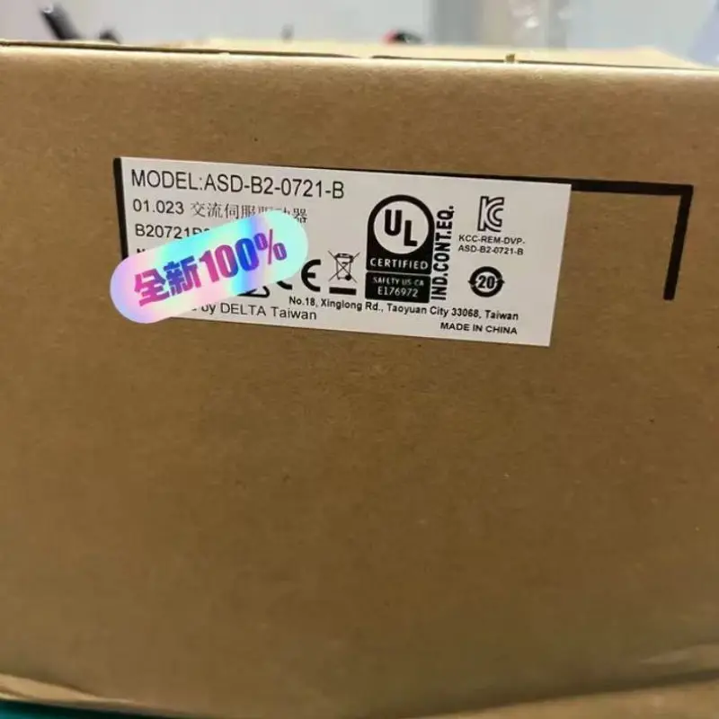 New ASD-B2-0721-B 750W servo drive for fast delivery