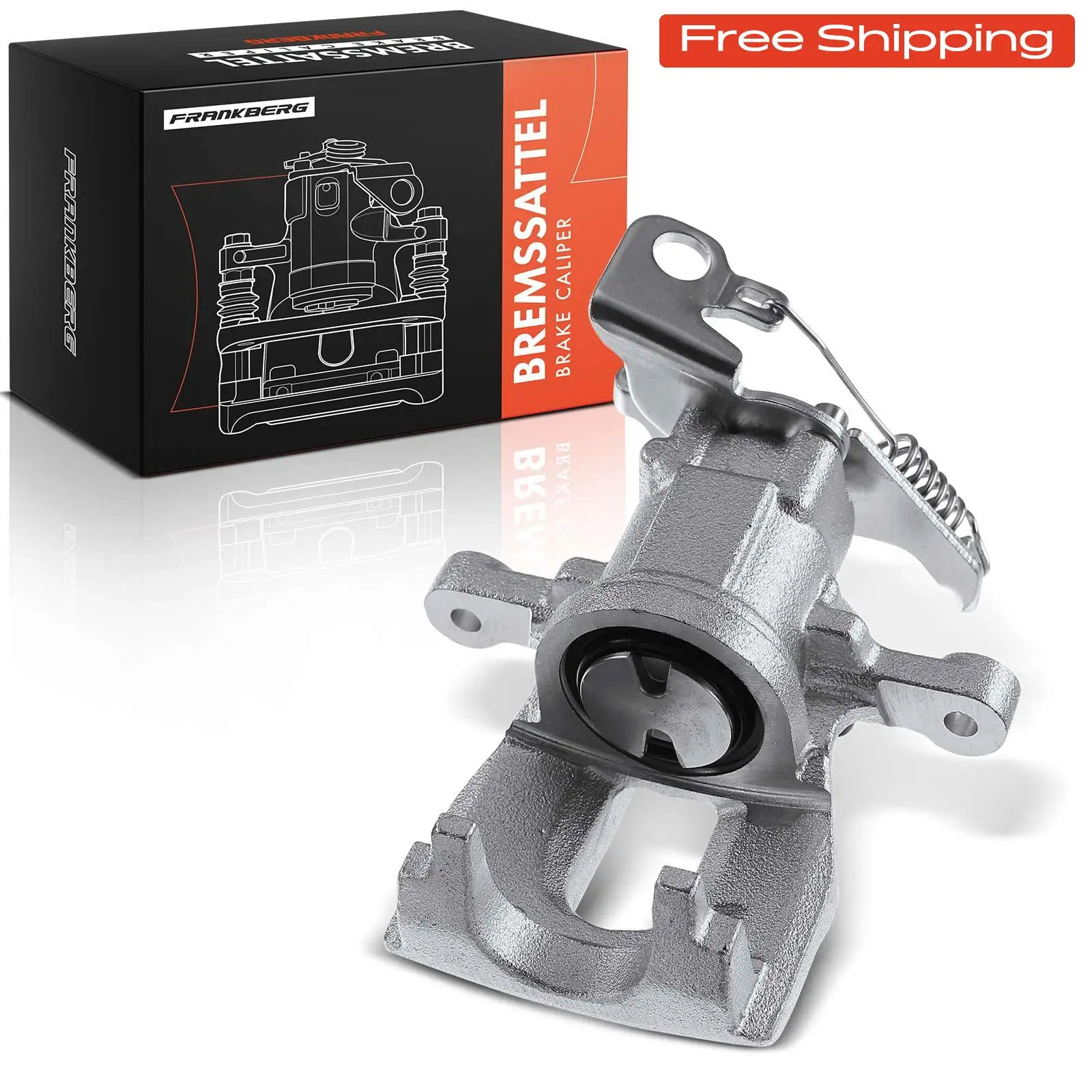 Frankberg 1x Remklauw Achteras Links voor Ford Mondeo III B5Y Mondeo III notchback B4Y 2004-2007 4S712553AA 4S712553AB