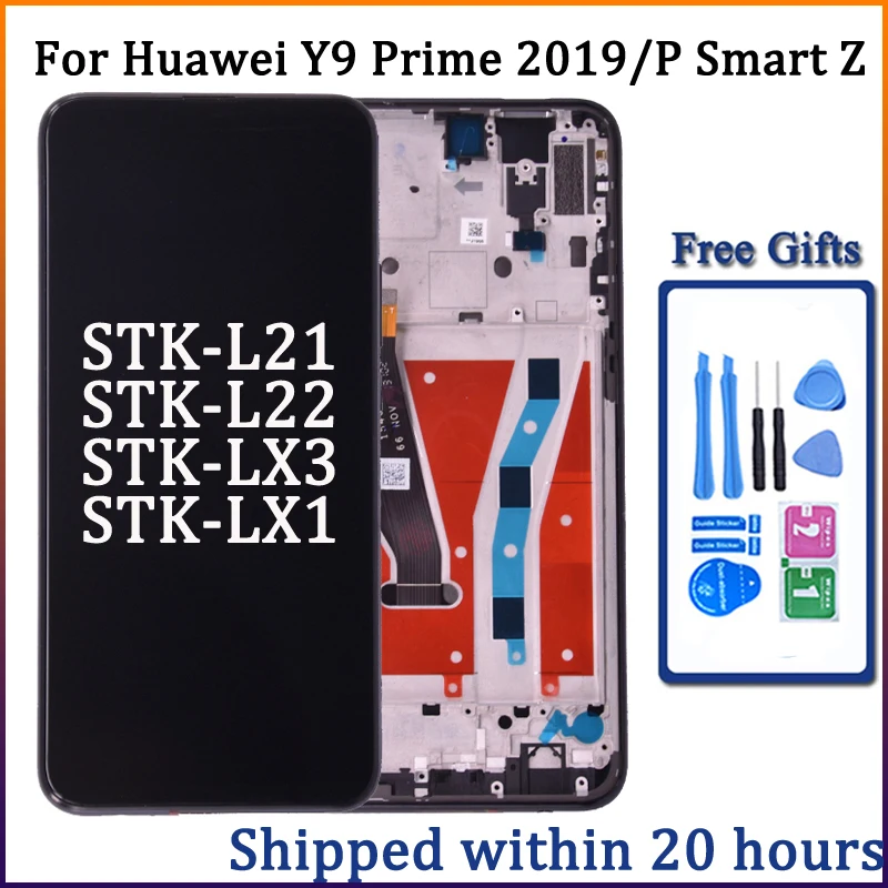 6.59\'\' Display For Huawei Y9 Prime 2019 LCD with Touch Screen Digitizer Assembly For huawei  P Smart Z STK-LX1 lcd