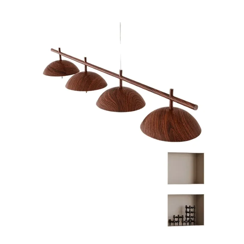 Long Pendant Light for Chinese Restaurant Tea Room Dining Table Bar Counter Simple Decoration Lamp
