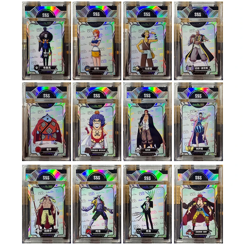 

Японское аниме ONE PIECE Tony Tony Chopper Jinbe Emporio Ivankov Коллекционные карты, подарок на Рождество и день рождения, игрушка для детей