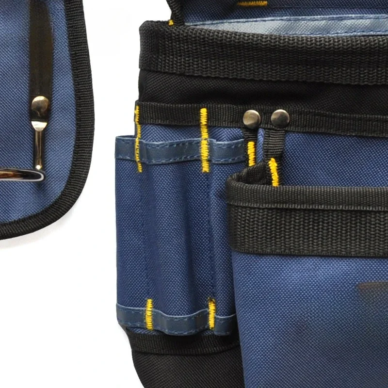 Electrician Repair Kit Waist Pack Multifunctional Oxford Cloth Hardware Double Hanging Tool Bag