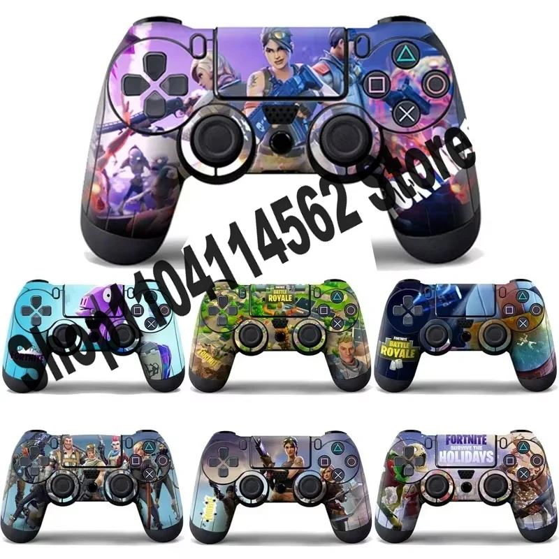 Game Forest Night Skin Sticker For SONY PlayStation 4 PS4 Controller Accessories Anti-slip Protection Decal for Console Joystick