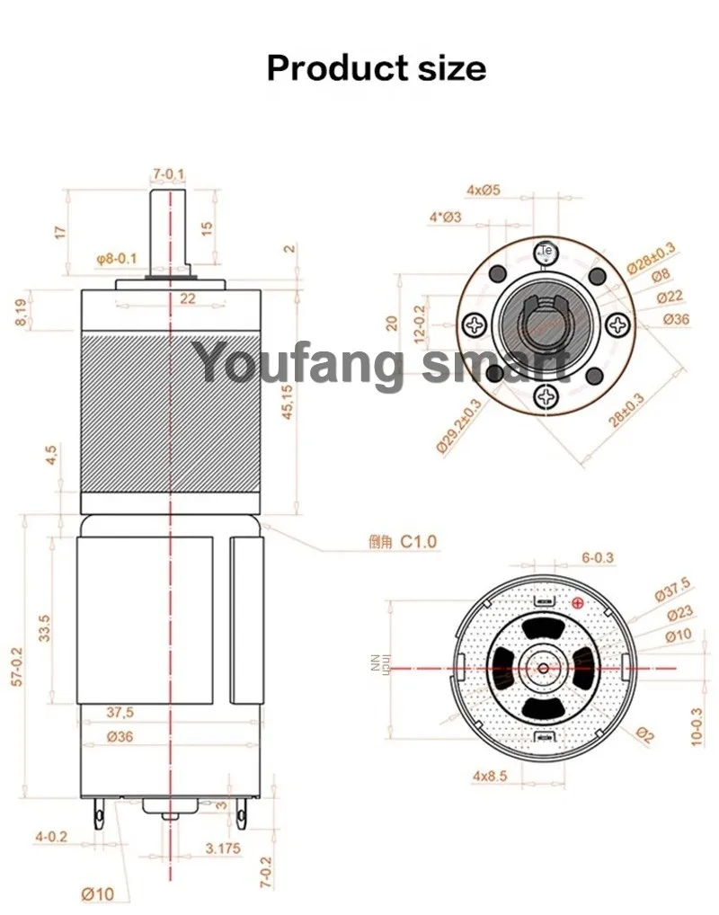 80 kg Last, robustes Metall-Auto-Chassis, 152 mm Mecanum-Rad-Trolley, omnidirektional, V5Max, mobiler Roboter für Arduino-Roboter, DIY-Kit – Detail 15