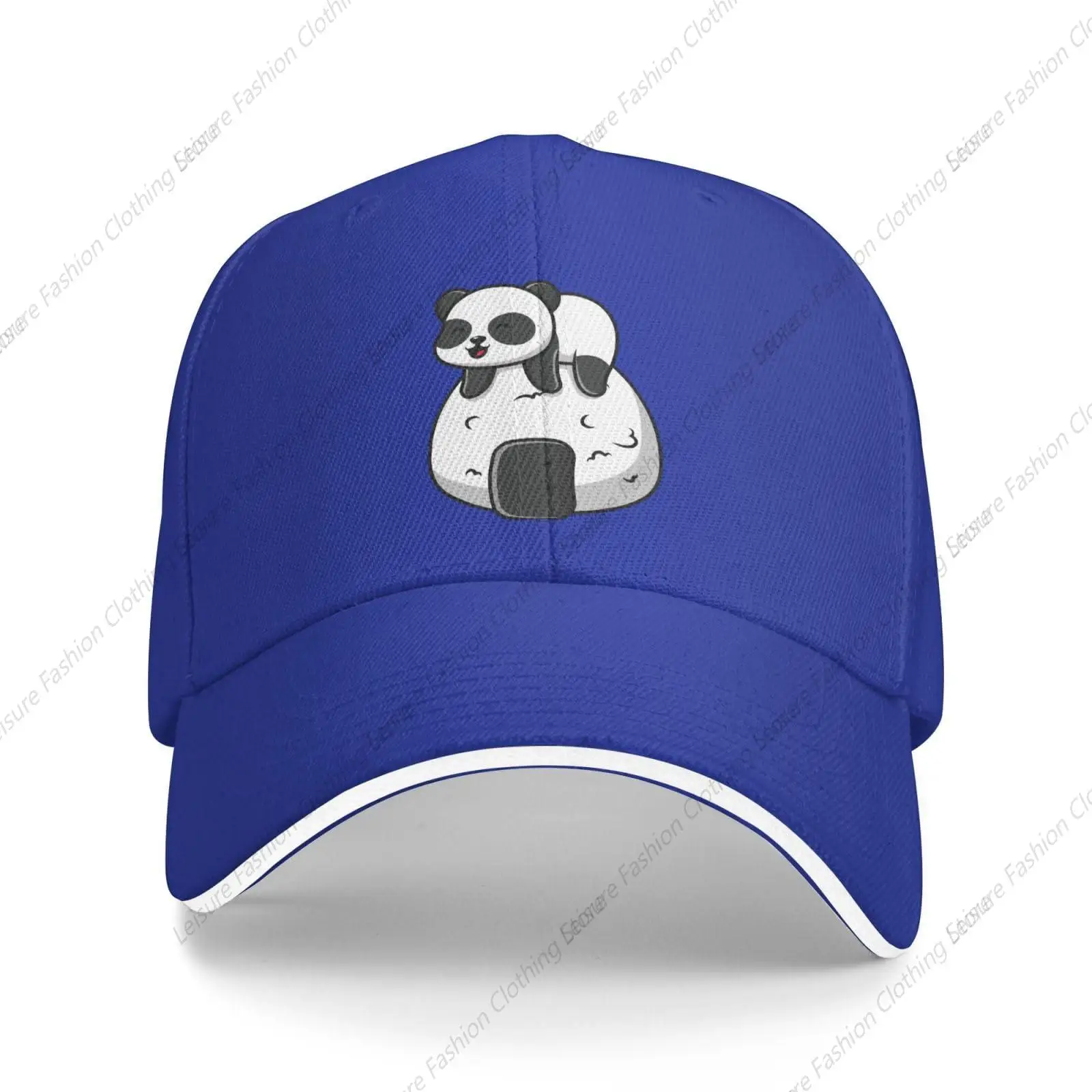 Cute Panda Rice Balls Baseball Cap Women Men Hat Adjustable Golf Caps Dad Sun Hats