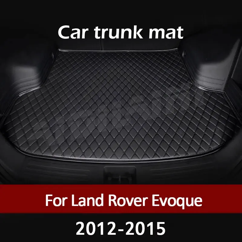 

Car trunk mat for Land Rover Evoque SUV Four doors/Two doors 2012 2013 2014 2015 cargo liner carpet interior accessories cover