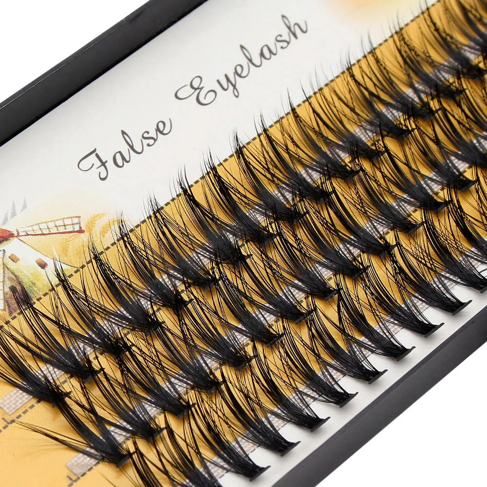 Moonlily Soft 60 Bundles 20D/30D/40D Silk Eyelashes Faux Mink Individual Eyelash Natural Thick Lashes Extensions For Makeup