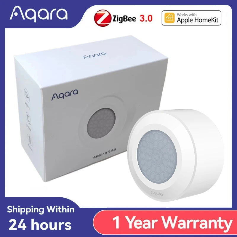 Aqara High Precision Human Sensor Smart Home Body Motion Sensor ZigBee 3.0 Wireless Connection IPX5 Waterproof Work With Homekit