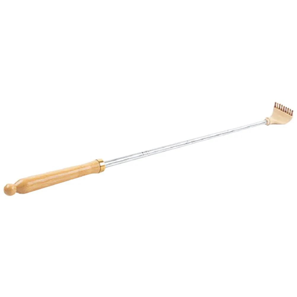 Telescopische houten rugkrabber Verstelbare lange steel Draagbare lichaamsmassager voor jeukverlichting Duurzaam krasgereedschap voor thuis