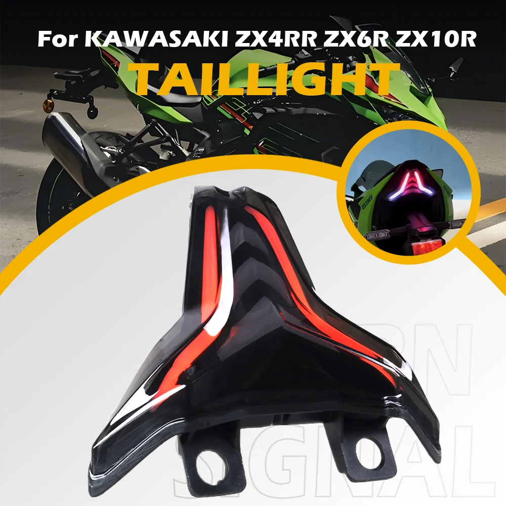 �y�Z�[�����z�I�[�g�o�C�� Bluetooth LED �e�[�����C�g�t���[�^�[���V�O�i�� 7 �F�����\�ȃ��C�g�J���T�L ZX4RR ZX6R ZX10R NINJA400 Z1000