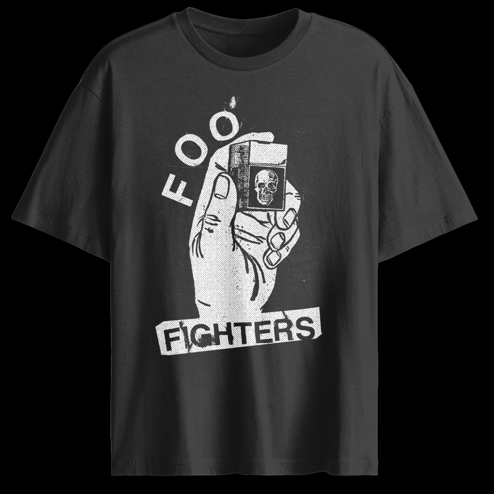 2026 Retro Rock Trend Unisex Cotton Short-sleeved Streetwear T-shirt Y2k Ins