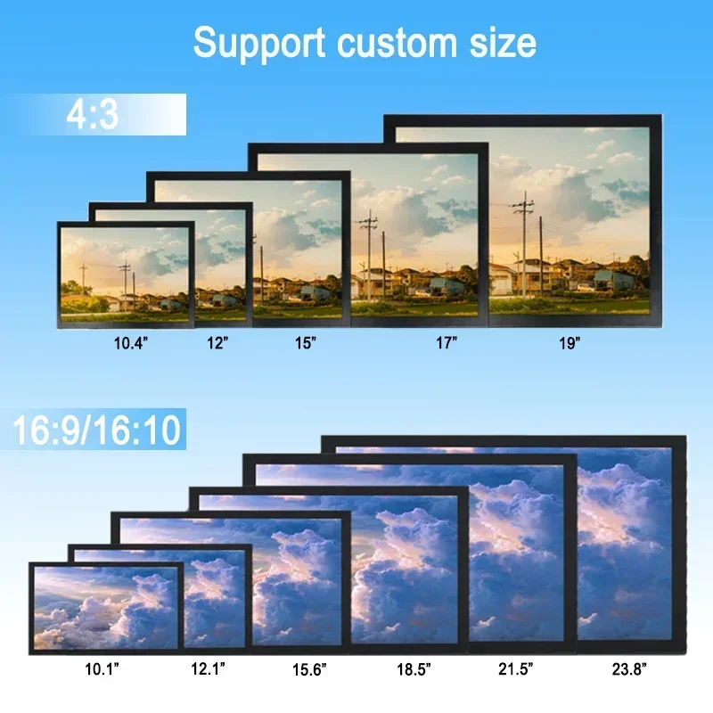 Best Wholesale OEM 15 Inch Industrial Monitor With RS485 And Modbus Communication Protocol Support Industrial Monitor