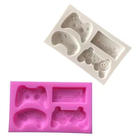 Funny Joystick Shape Silicone Mold DIY Resin Charms Tools Handmade Game Controller Molds