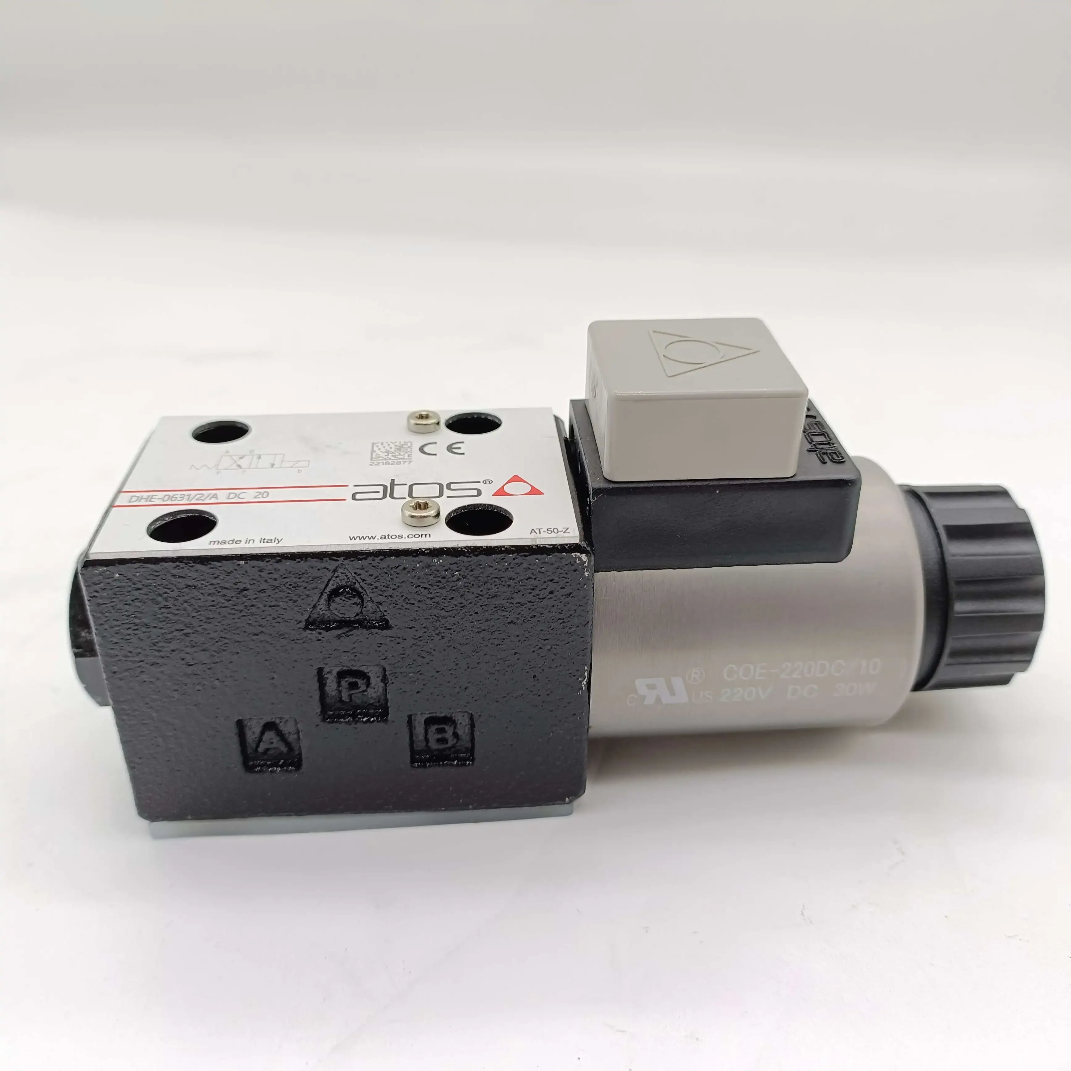 2026 Italy DHA Series DHA-0631/2/M/PE DHA 0631/2/PA-NPT1724/PE Hydraulic Proportional Control Valve Stacked Cartridge Valve