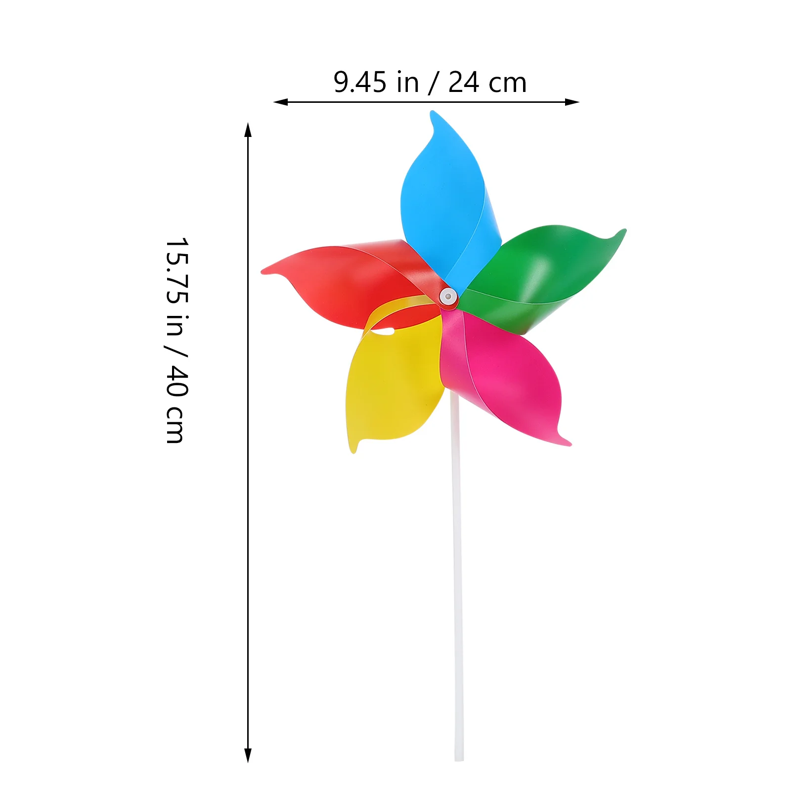 

25Pcs Plastic Colorful Windmill Party Gifts Decoration Garden Lawn Outdoor Whirligig Favor Prize Plastic Windmill