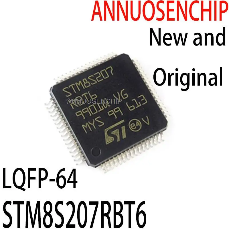 1PCS New and Original STM8S207 RBT6 8S207RBT6 8S207 LQFP-64 STM8S207RBT6