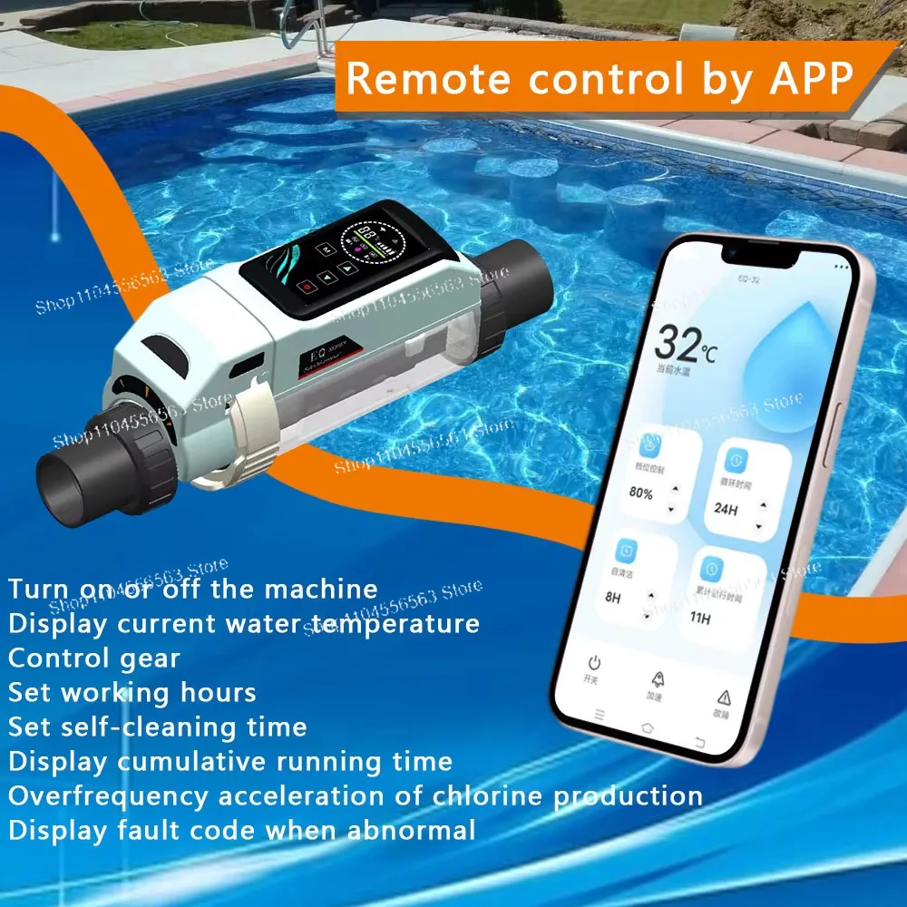 

Intelligent Salt Chlorine Generator – Automatic Pool & Spa Sanitization System