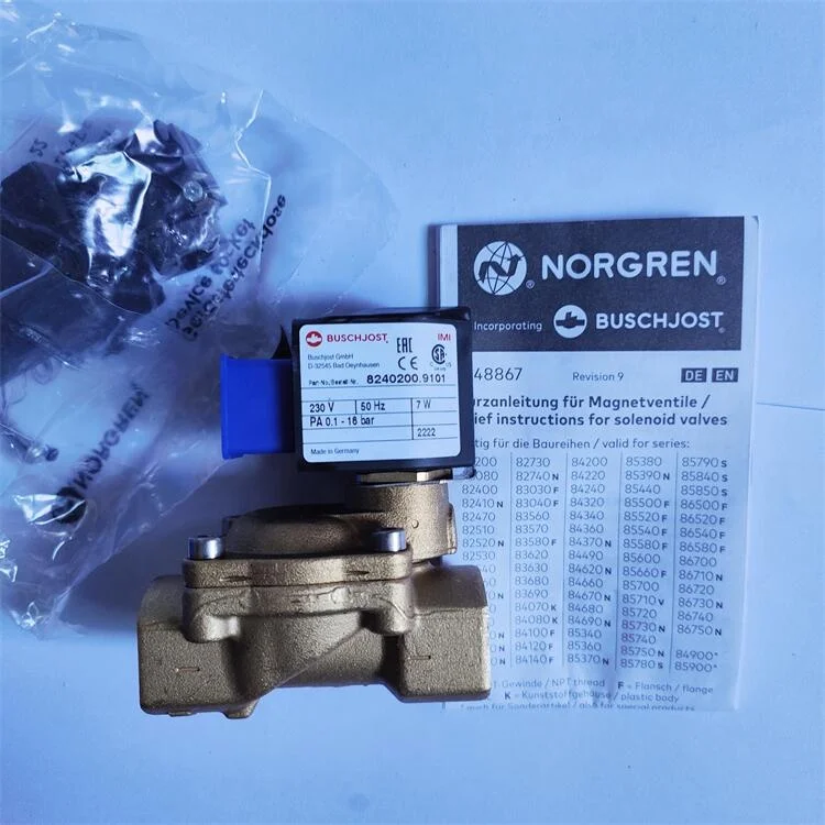 Two-position TWO-way  8240200.9101 for  BUSCHJOST NORGREN Solenoid VALVES