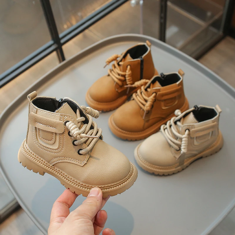 

New 2025 Autumn Winter Baby Boots Toddler Fashion Ankle Boots Kids Shoes Boys Girls Snow Boots Children Soft Non-slip Short Boot