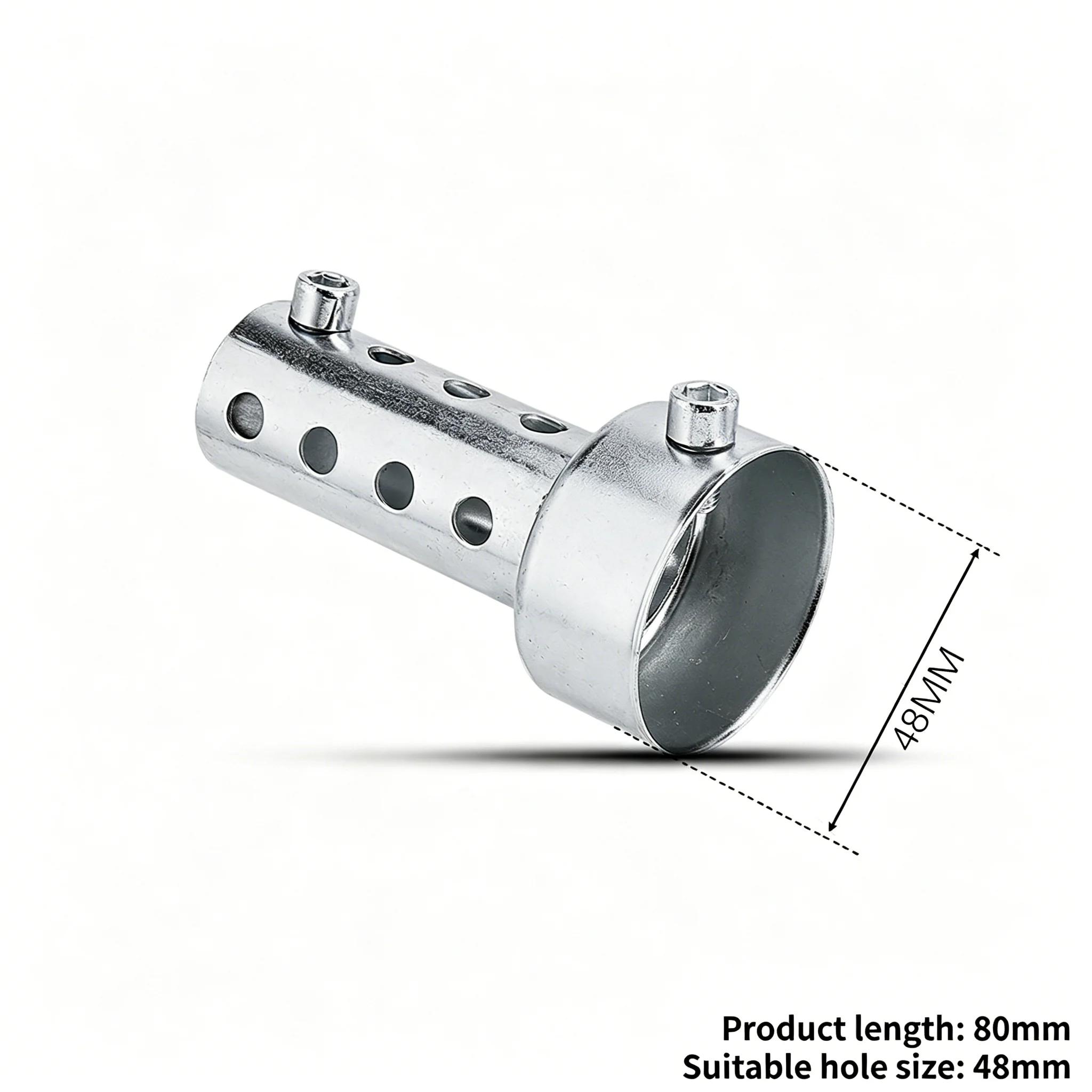 CENJITION 42mm 45mm 48mm Motorcycle Exhaust DB Killer Silencer Noise Sound Eliminator Adjustable Muffler Can image 4