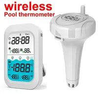 Wireless Floating Pool Thermometer Swimming Temperature -20~60°C for Bath Water Spas Pond Aquariums 500 feet Pool Thermometer